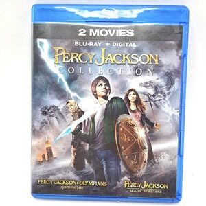 Percy Jackson Collection 2 Movie Blu Ray Digital Lightning Thief Sea of Monsters